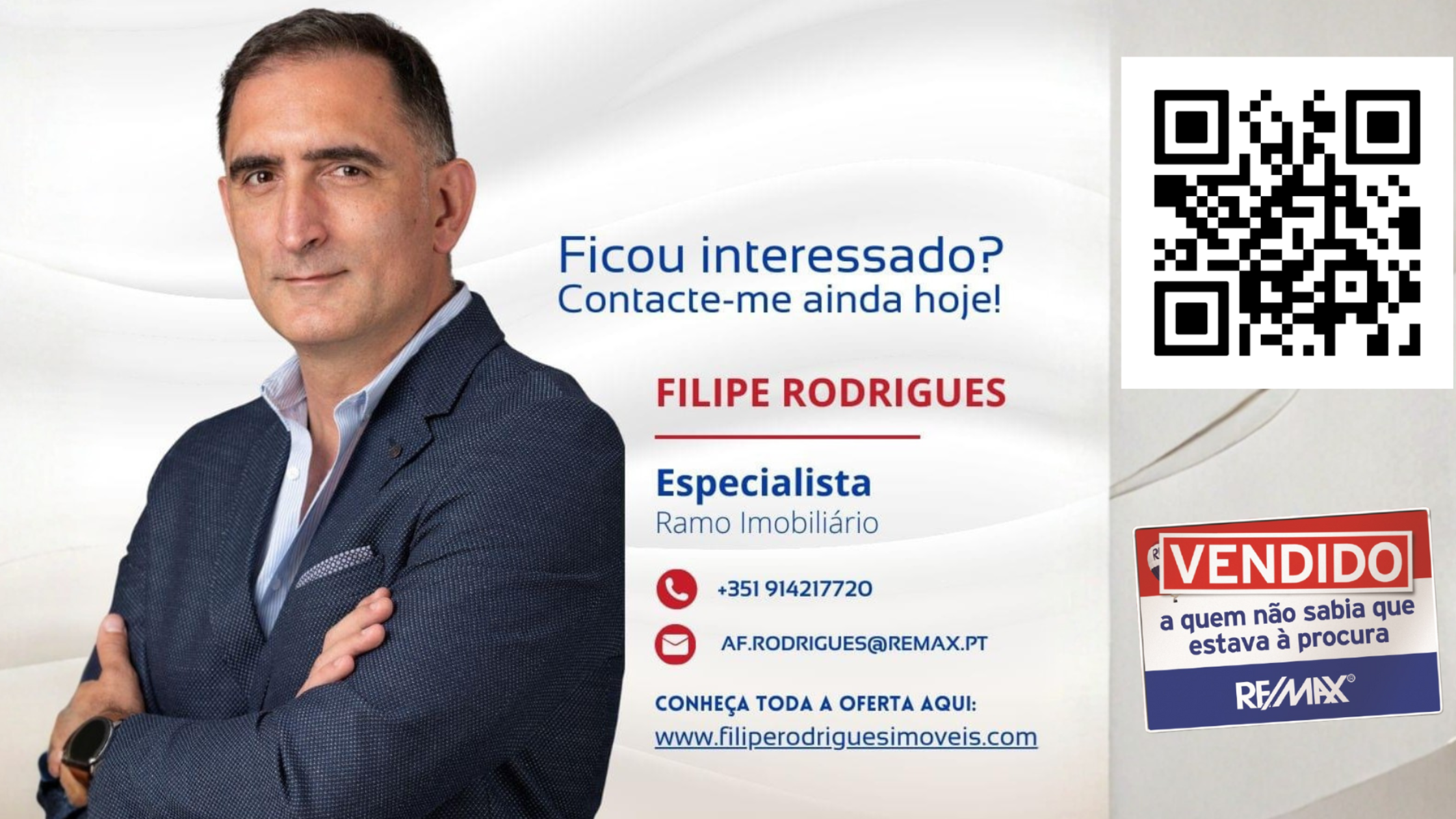 Filipe Rodrigues - Consultor Imobiliário RE/MAX